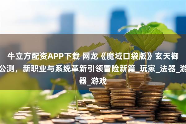 牛立方配资APP下载 网龙《魔域口袋版》玄天御阵公测，新职业与系统革新引领冒险新篇_玩家_法器_游戏